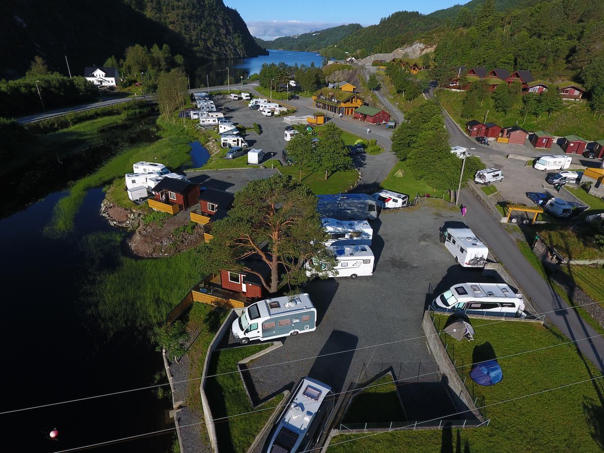 Bratland Camping Берген Екстериор снимка